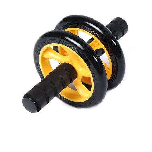 Multifunctional Exerciser Muscle Anti-slip Training Wheel For Abdominal Exercises Silent Double-wheeled Abdomen Roller Trainer