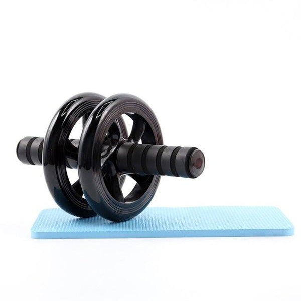 Multifunctional Exerciser Muscle Anti-slip Training Wheel For Abdominal Exercises Silent Double-wheeled Abdomen Roller Trainer